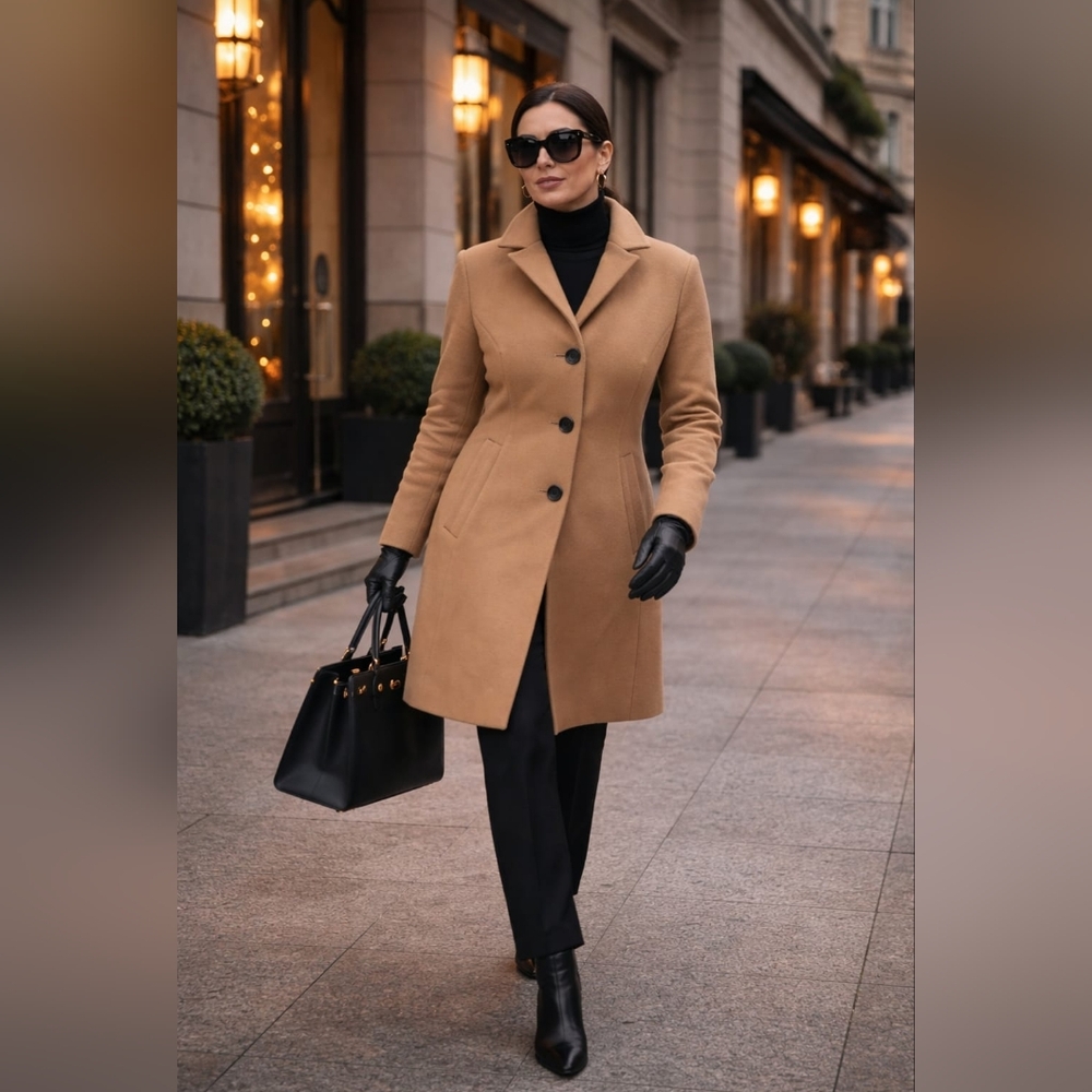 Sam Edelman Camel Trench Coat